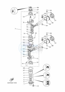 9-9FMH drawing CRANKSHAFT--PISTON