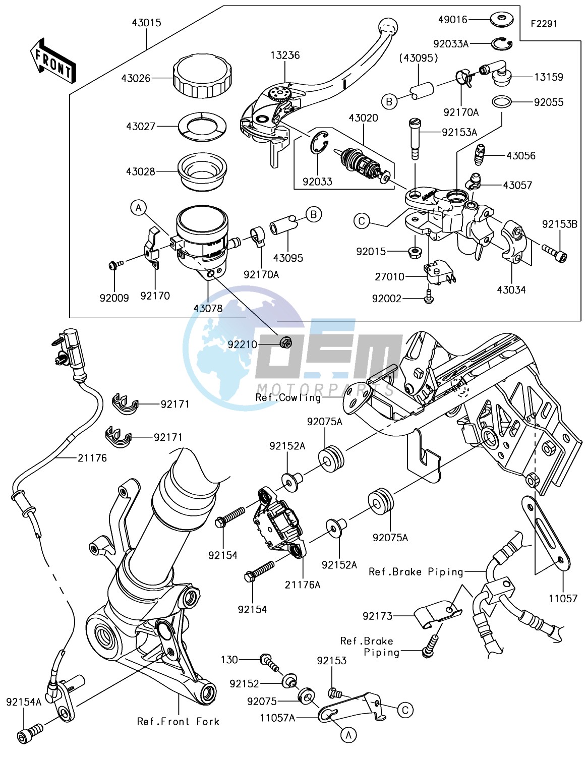 Front Master Cylinder