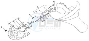 X8 200 drawing Head lamp