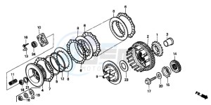 NV400C drawing CLUTCH