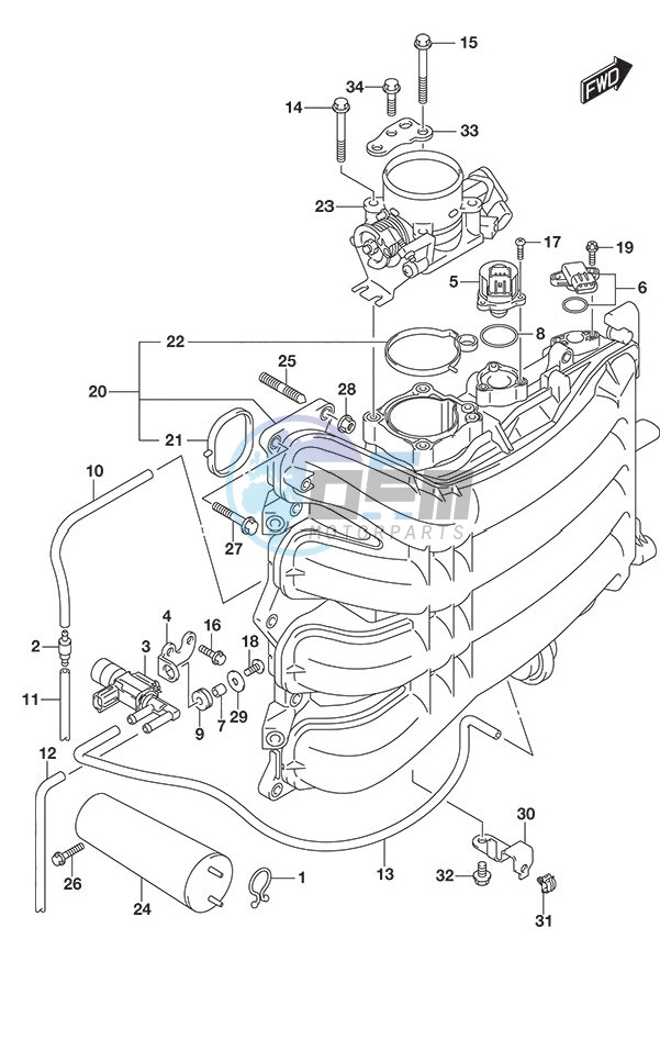 Intake Manifold/Throttle Body