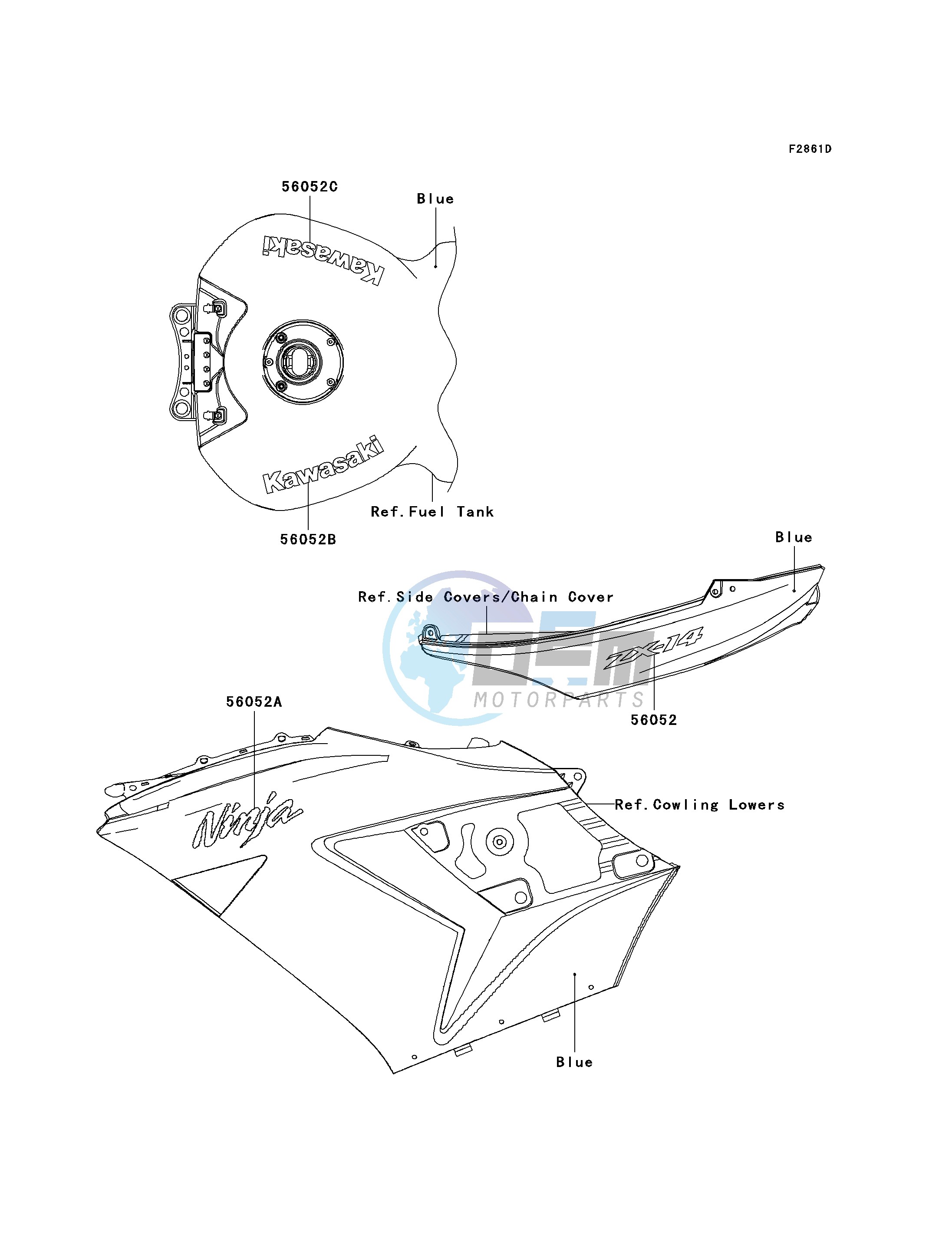 DECALS-- BLUE- --- A7F- -