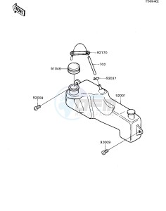 KD 80 N [KD80] (N1-N3) [KD80] drawing OIL TANK