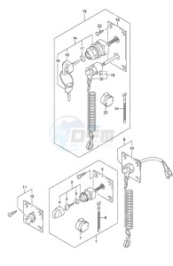 DF 20A drawing Switch Remote Control