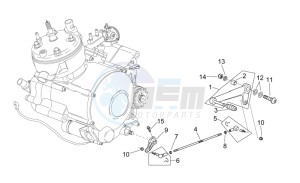 RS 50 drawing Gear lever