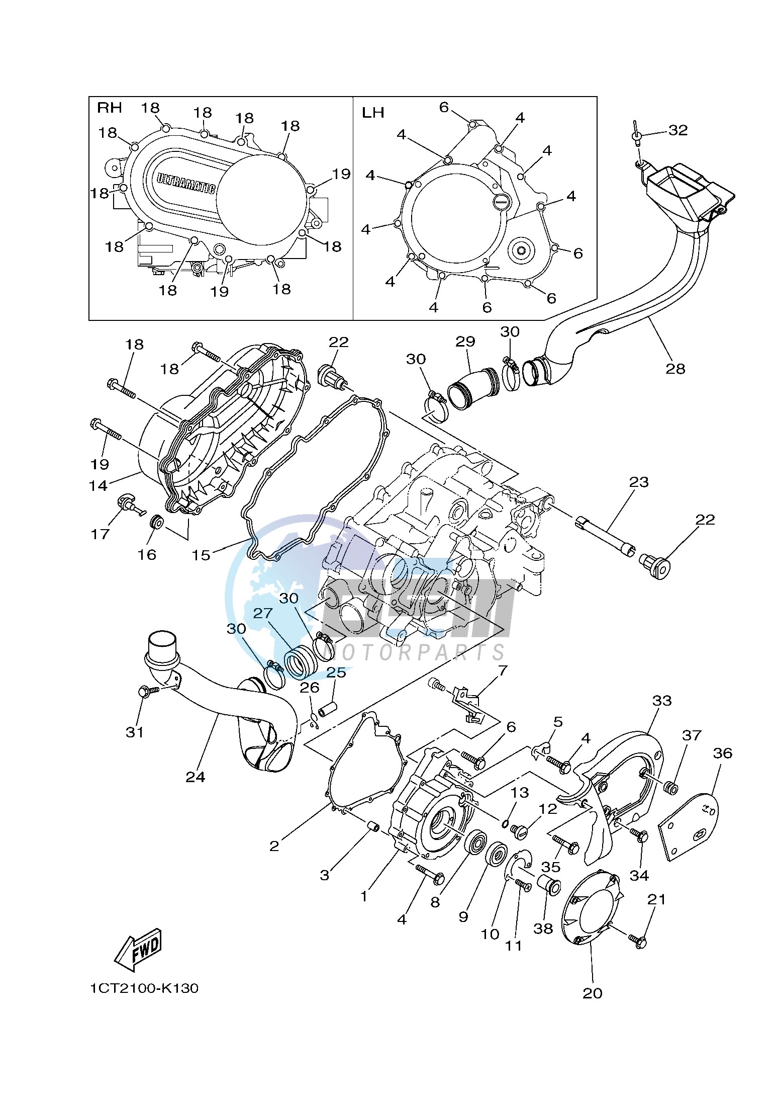 CRANKCASE COVER 1