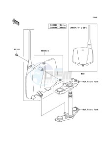 KLX110 KLX110A6F EU drawing Accessory