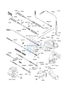 KAF 950 G [MULE 4010 TRANS4X4 DIESEL] (G9F-GAF) G9F drawing CABLES