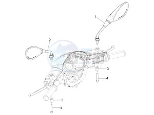 Typhoon 50 4T 4V E2 (NAFTA) drawing Driving mirror/s