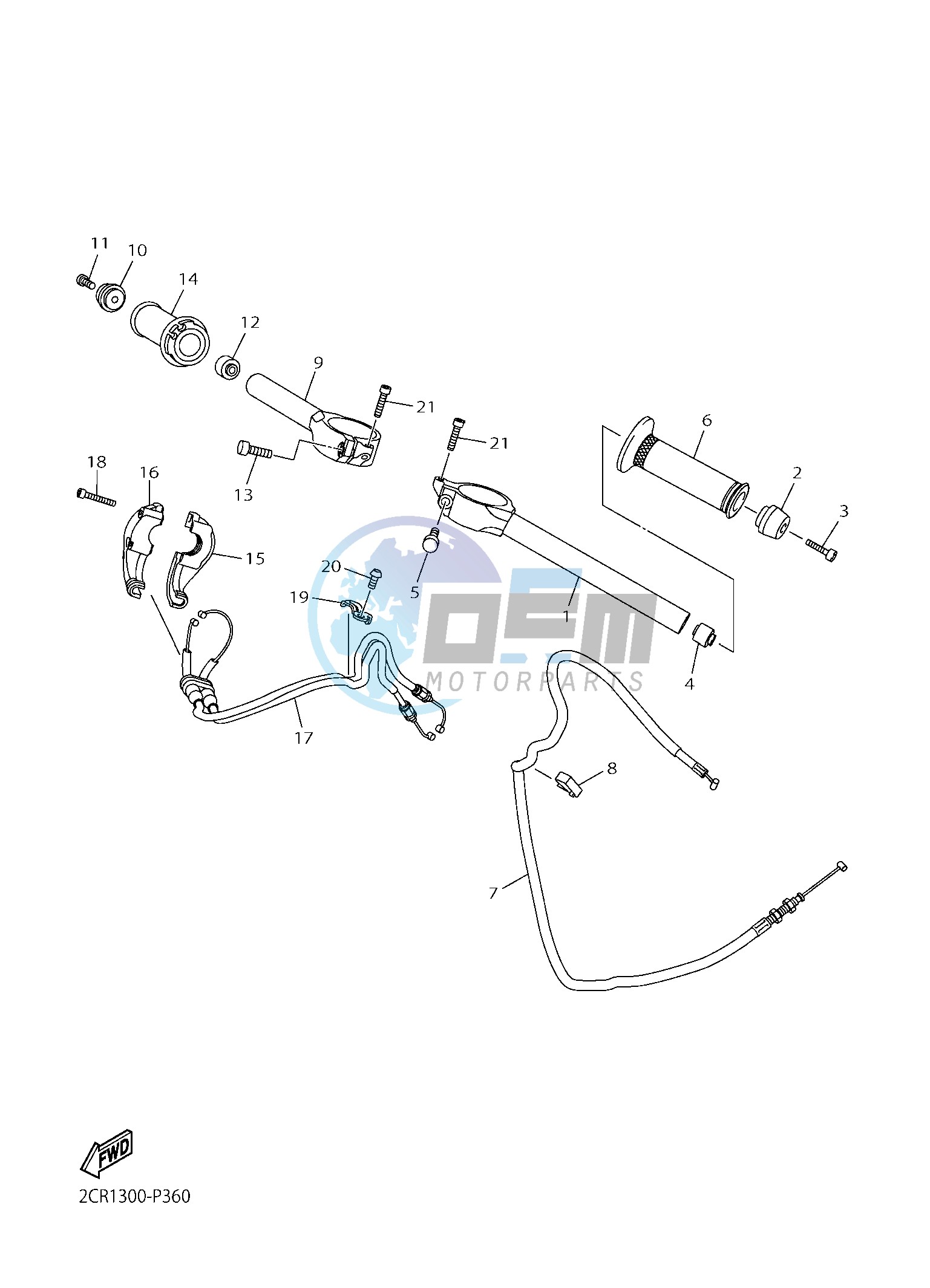 STEERING HANDLE & CABLE