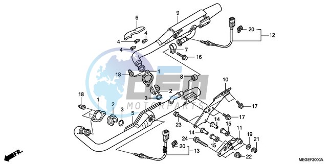 EXHAUST MUFFLER