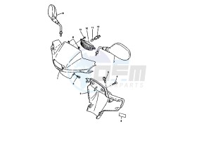 BW'S BUMP 50 drawing COWLING