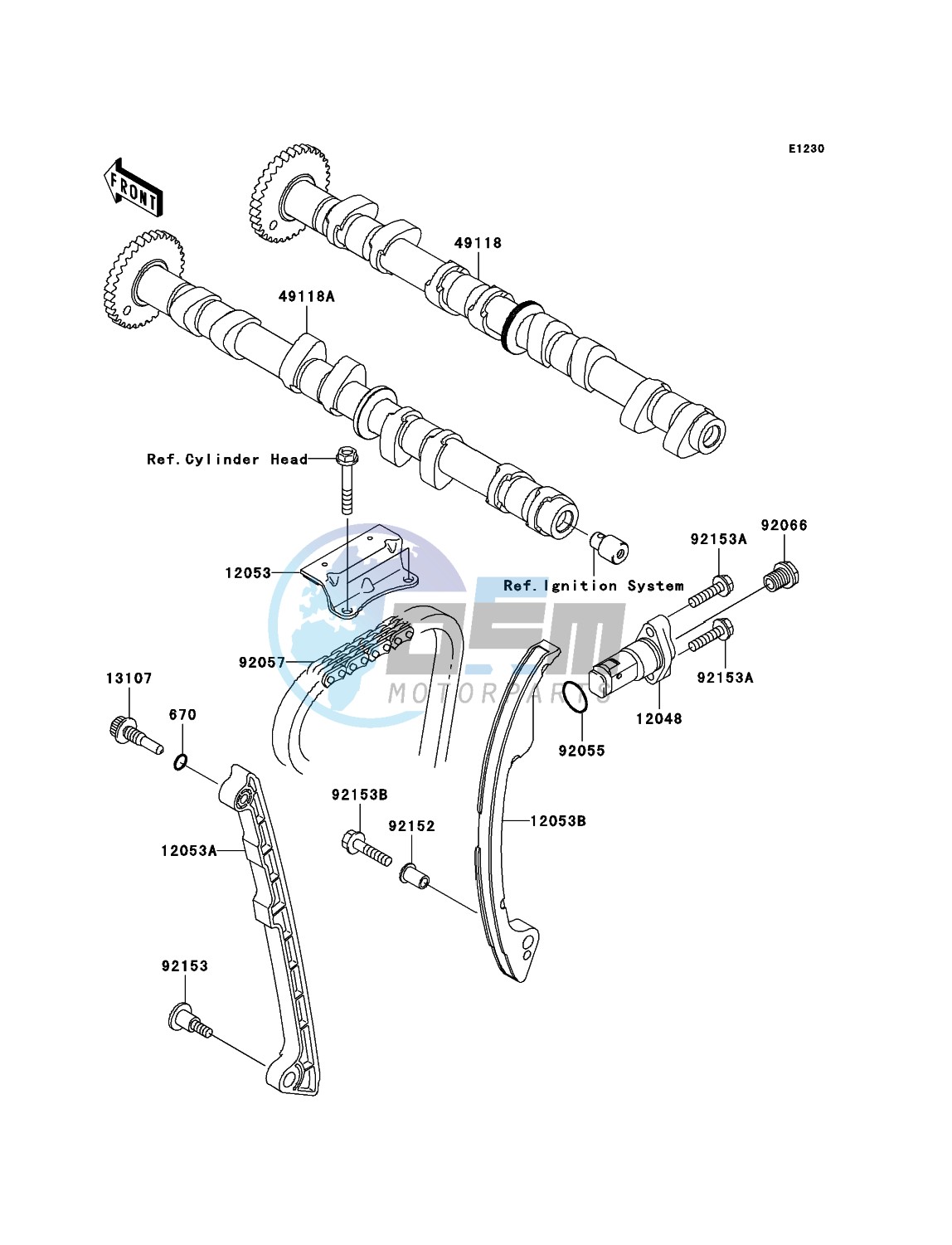 Camshaft(s)/Tensioner