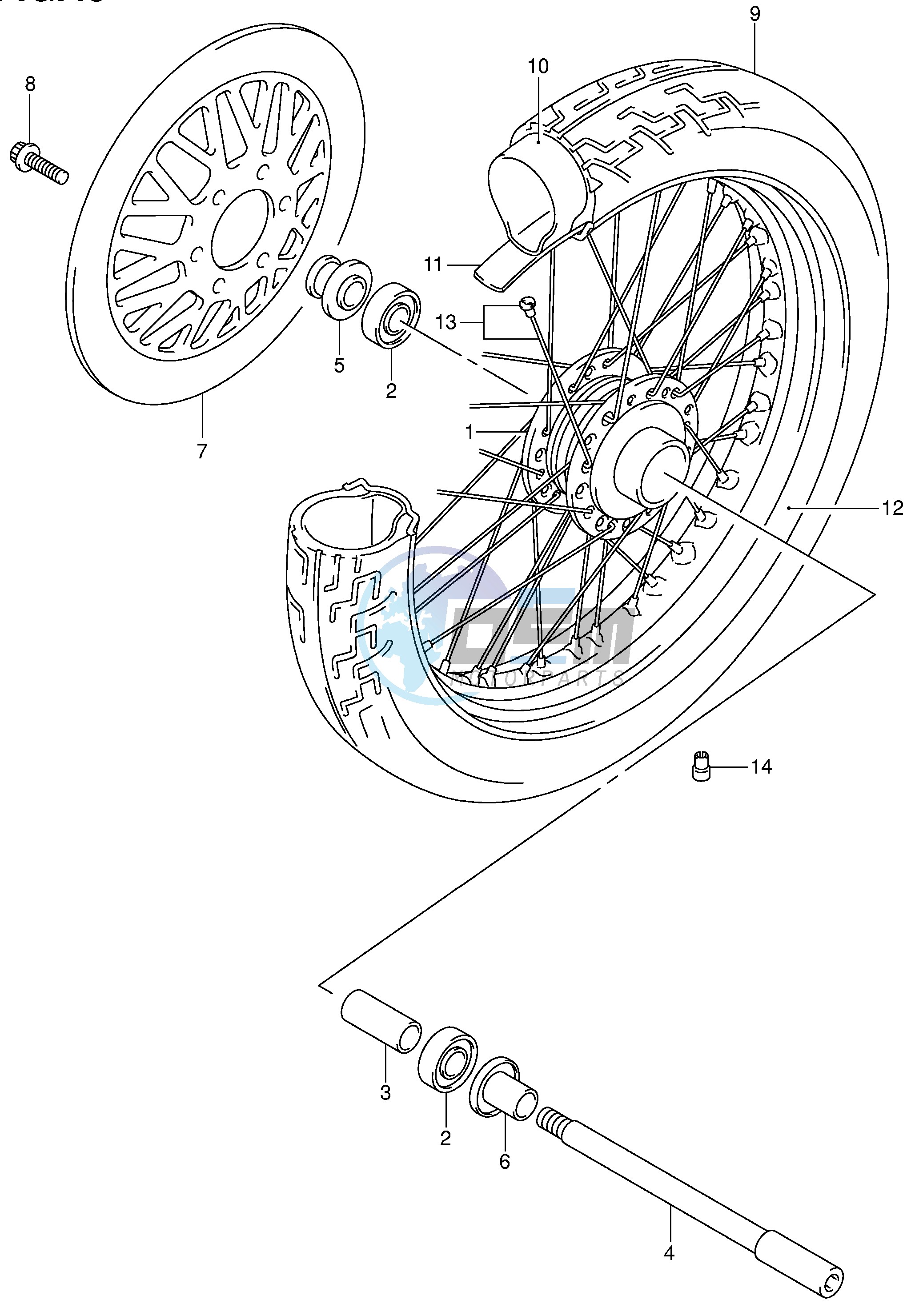 FRONT WHEEL