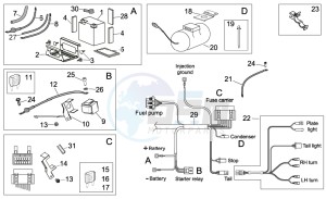 RXV 450-550 Street Legal drawing Electrical system II