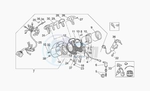 V 11 1100 Le Mans - Sport Naked Le Mans/Sport Naked drawing Dashboard