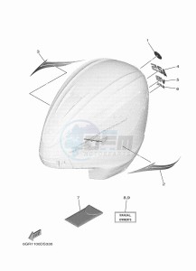 XF425NSA-2018 drawing STICKER--TOOLS