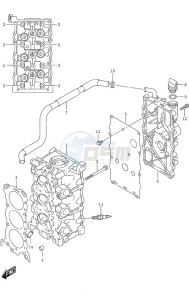 DF 25A drawing Cylinder Head