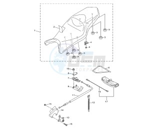 XJ6-F DIVERSION 600 drawing SEAT