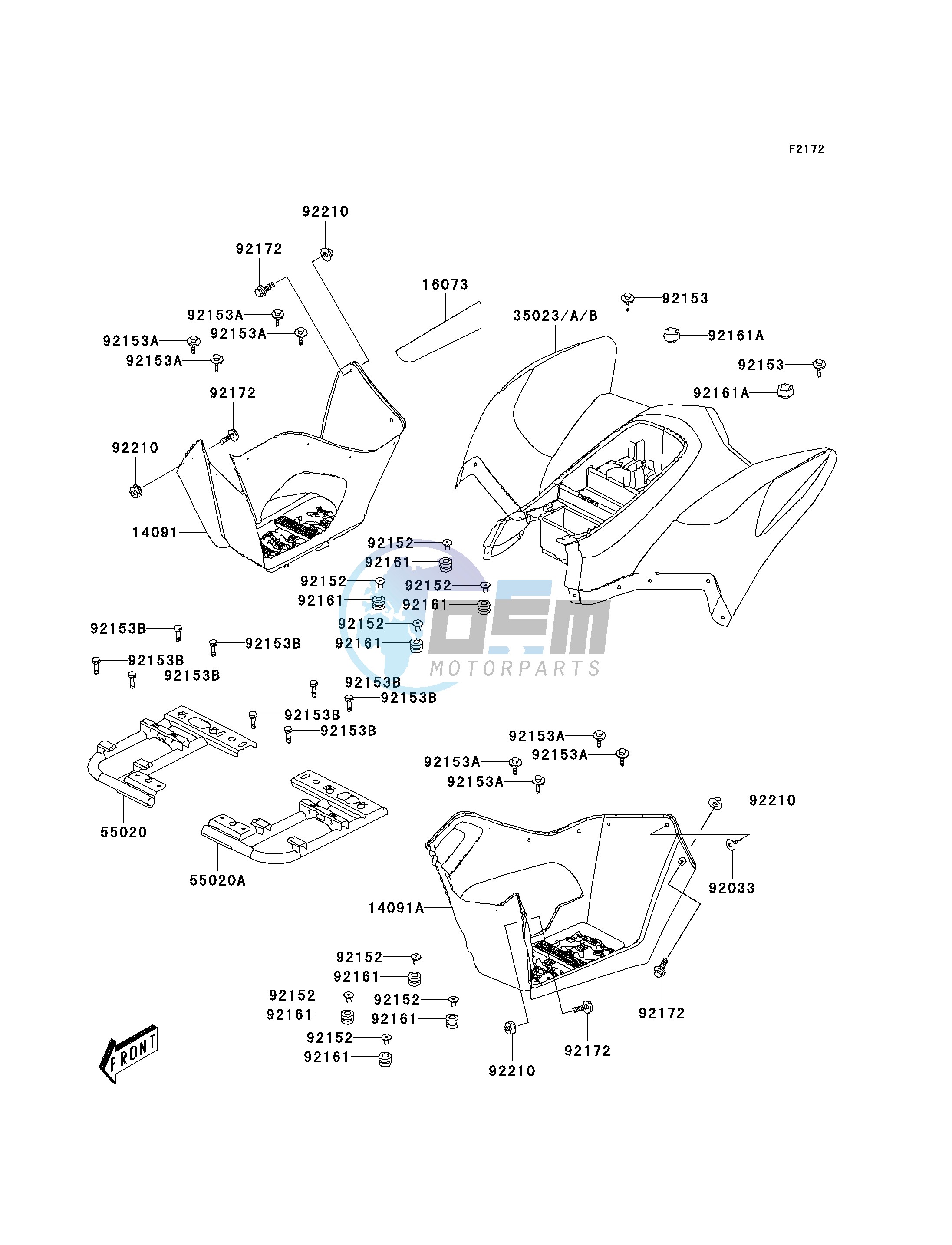 REAR FENDER-- S- -