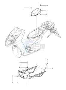 SR 150 4T-3V (EMEA-LATAM) drawing Helmet carrier cover-spoiler