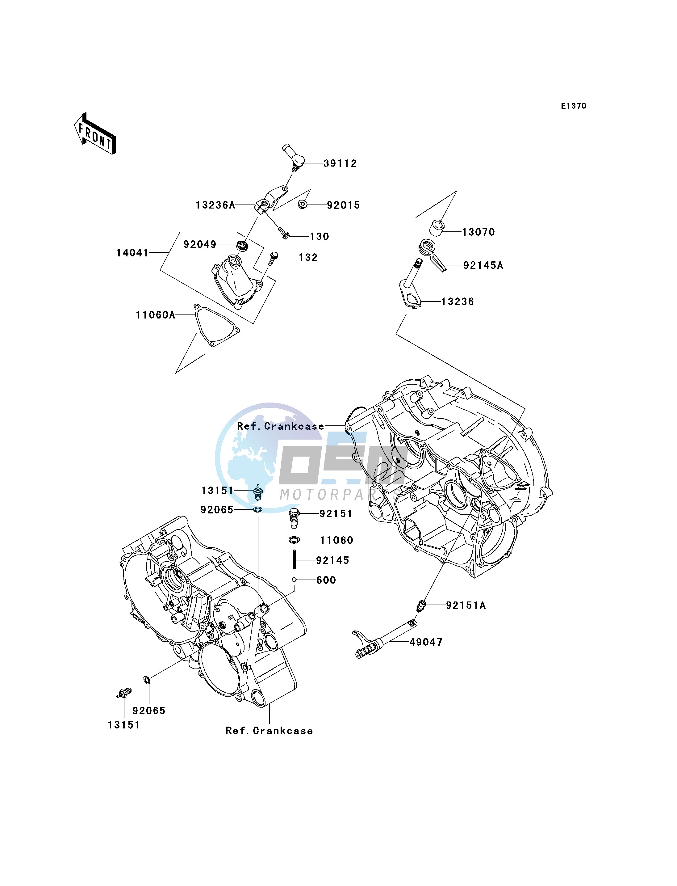 GEAR CHANGE MECHANISM