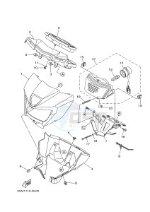 YFM700FWA YFM70GDXG GRIZZLY 700 (B303) drawing HEADLIGHT 2