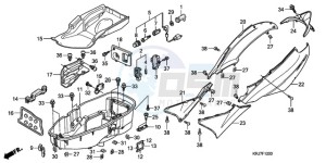 FES1509 Europe Direct - (ED) drawing BODY COVER/LUGGAGE BOX