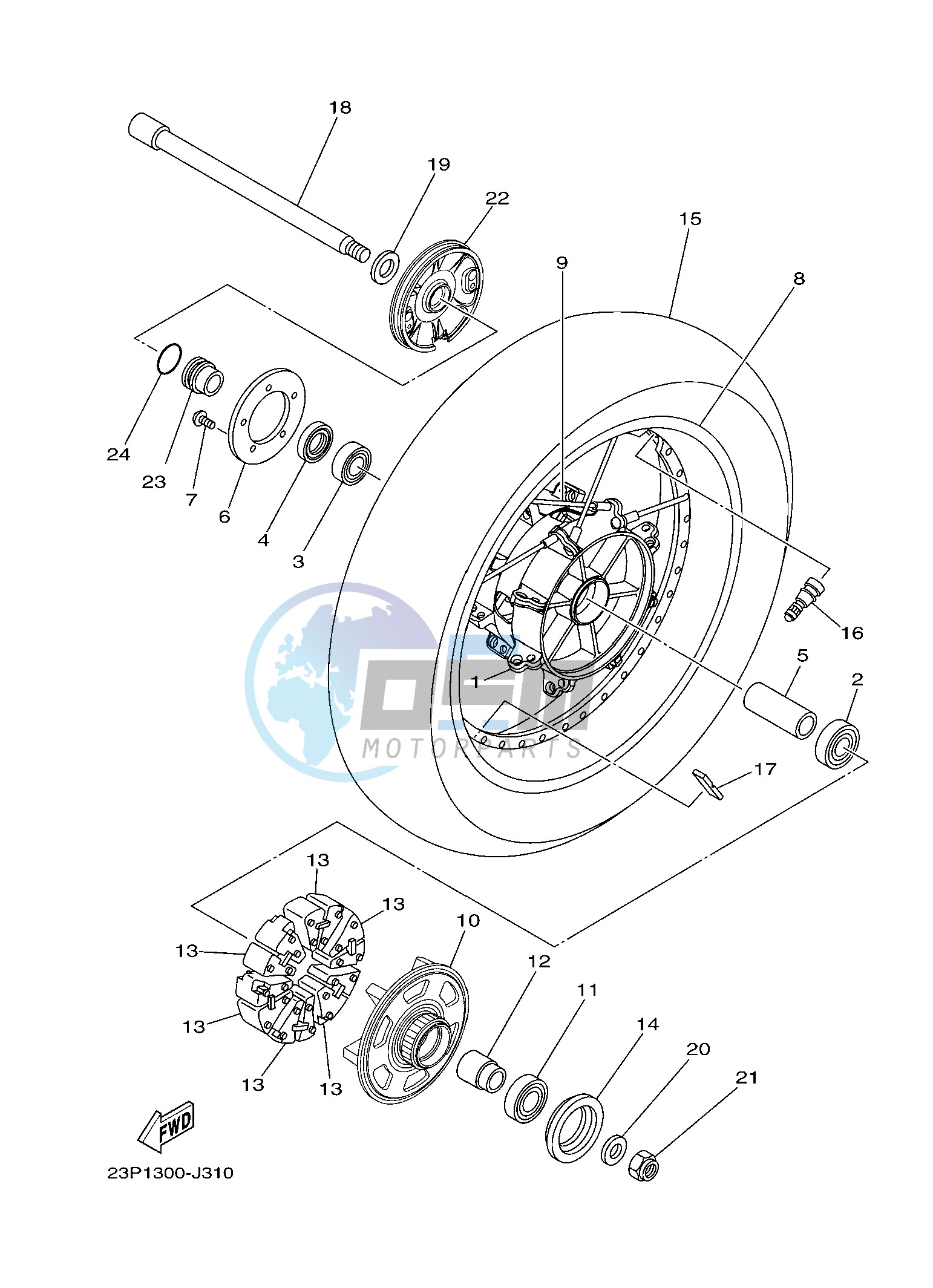 REAR WHEEL