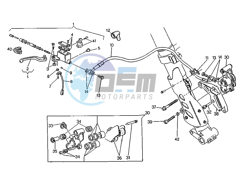 FRONT BRAKE SYSTEM