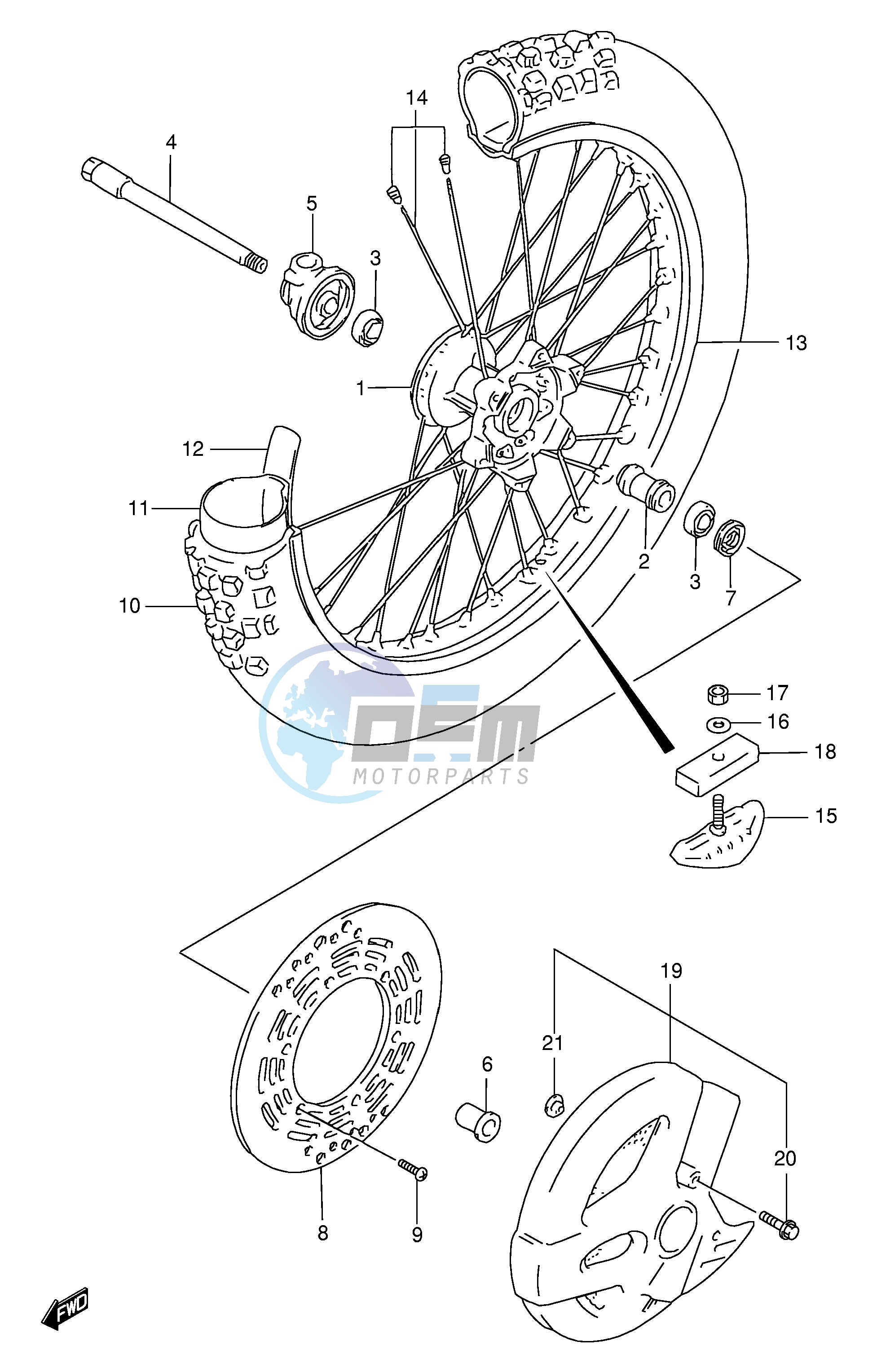 FRONT WHEEL