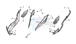 JOYMAX 125i drawing COWLING