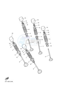 FZ1-S FZ1 FAZER 1000 (2DV1) drawing VALVE