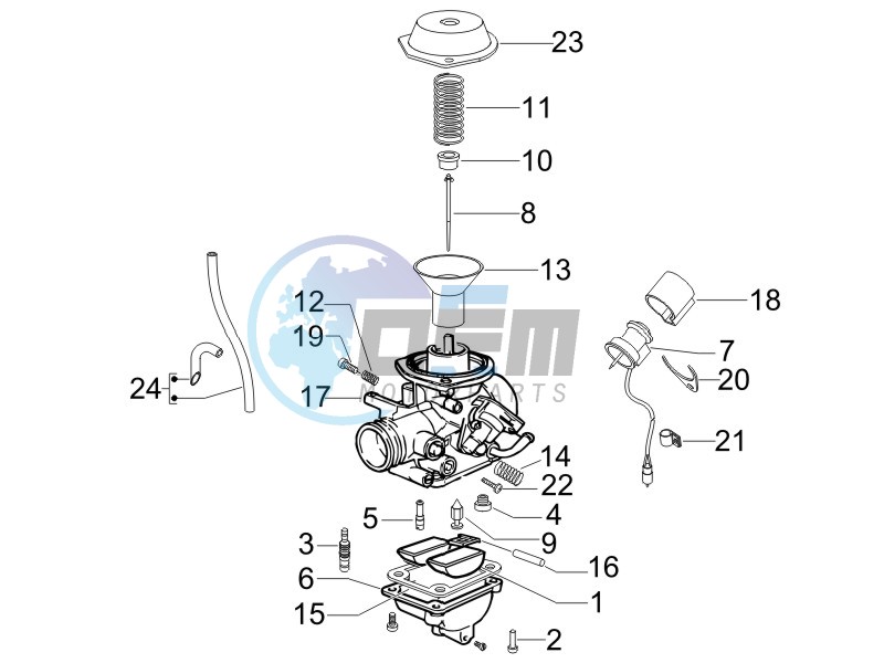 Carburetors components