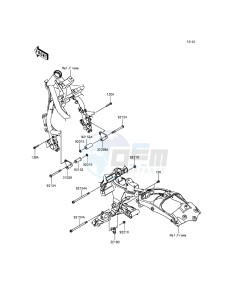 VULCAN S ABS EN650BGFA XX (EU ME A(FRICA) drawing Engine Mount