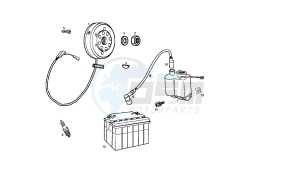 SENDA SM X-RACE - 50 CC VTHSR2E1A EU2 drawing GENERATOR