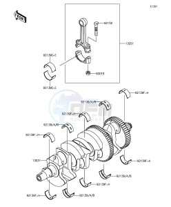 Z1000 ZR1000FFF FR GB XX (EU ME A(FRICA) drawing Crankshaft