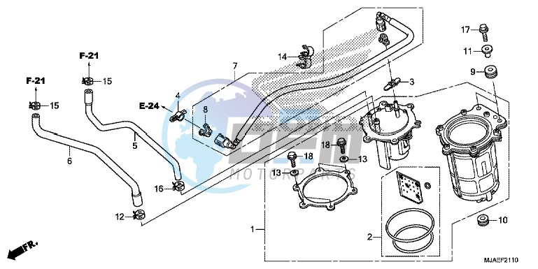 FUEL PUMP (VT750CS/ C2B/ C2S/ C)