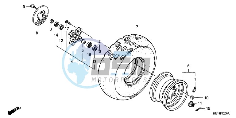 FRONT WHEEL