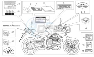 Breva V IE 1100 drawing Plate set-decal-op.handbooks