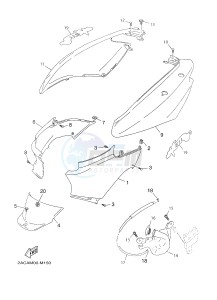 OVETTO 4 50 OVETTO 4 (2ACA) drawing SIDE COVER