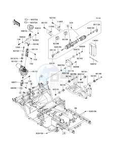 KAF 620 R [MULE 4010 TRANS4X4] (R9F-RAFA) R9F drawing FRAME