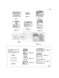 KSF 90 A [KFX90] (A7F-A9S) A9S drawing LABELS