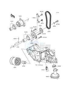 VERSYS 650 ABS KLE650FGF XX (EU ME A(FRICA) drawing Oil Pump