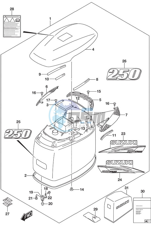 Engine Cover (Black)