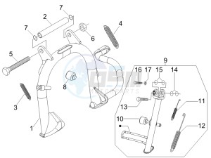 Runner 125 VX 4t SC e3 (UK) UK drawing Stand