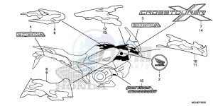 VFR1200XDE CrossTourer - VFR1200X Dual Clutch 2ED - (2ED) drawing MARK