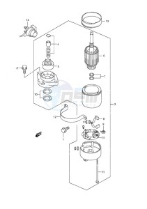 DF 40 drawing Starting Motor