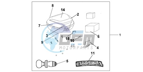 TOP BOX 35 L BLACK