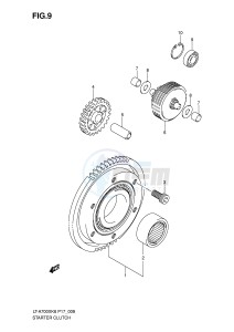 LT-A700X (P17) drawing STARTER CLUTCH